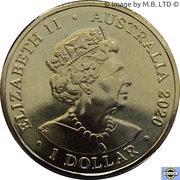 1 Dollar - Elizabeth II 6th Portrait - Eureka! obverse image