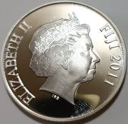 10 Dollar - Elizabeth IIs XXX Summer Olympic Games 2012 London - Rowing obverse image