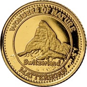 10 Dollars - Elizabeth II Matterhorn, Fiji, 2011 reverse image
