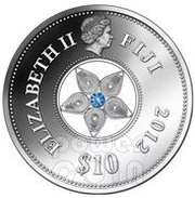 10 Dollars - Elizabeth II Jewel filigree obverse image