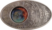 10 Dollars - Elizabeth II Apocalypse I Prophecy of Maya Calendar, Fiji, 2012 reverse image