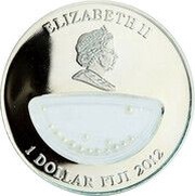 10 Dollars - Elizabeth II White Pearl - China obverse image