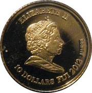 10 Dollars - Elizabeth II Russia obverse image