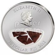10 Dollars - Elizabeth II Meteorite Brenham obverse image