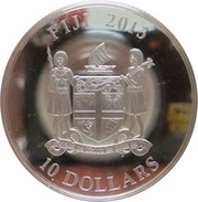10 Dollars - The Clouded Leopard obverse image