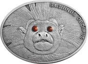 10 Dollars Cotton-Top Tamarin, Fiji, 2013 reverse image