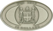 10 Dollars Year of the Snake obverse image