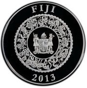 10 Dollars Year of the Snake obverse image