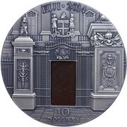 10 Dollars Blue Drawing Room obverse image