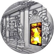 10 Dollars Amber Room obverse image