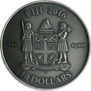 10 Dollars Celtic obverse image