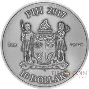 10 Dollars - Elizabeth II Mandala Art III (Chinese) obverse image