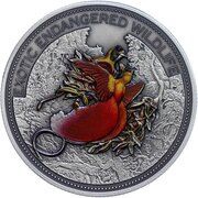20 Dollars - Elizabeth II Bird of Paradise, Fiji, 2012 reverse image