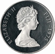 25 Dollars - Elizabeth II King Cakobau obverse image