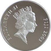 50 Dollars - Elizabeth II Battle of Trafalgar obverse image
