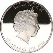 50 Dollars - Elizabeth II Nefertiti obverse image