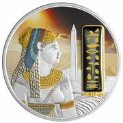 50 Dollars - Elizabeth II Ptolemaic queen Cleopatra of Egypt, Fiji, 2012 reverse image