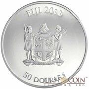 50 Dollars 10th Pharaoh Akhenaten of Eighteenth Dynasty obverse image