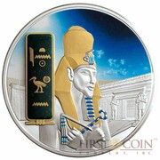 50 Dollars 10th Pharaoh Akhenaten of Eighteenth Dynasty, Fiji, 2013 reverse image
