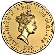 100 Dollars - Elizabeth II Pacific Sovereign obverse image