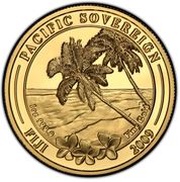 100 Dollars - Elizabeth II Pacific Sovereign, Fiji, 2009 reverse image
