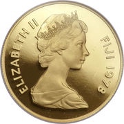 250 Dollars - Elizabeth II Banded Iguana obverse image