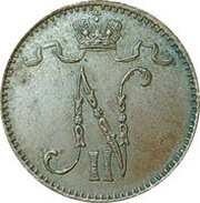 1 Penni - Nikolai II obverse image