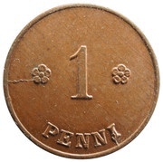 1 Penni reverse image