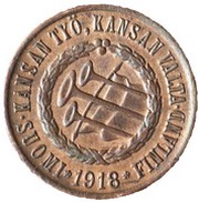 5 Pennia Civil War Coinage obverse image