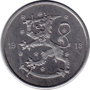 5 Pennia trial strike obverse image