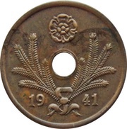 10 Pennia with center hole obverse image