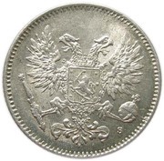 50 Pennia Civil War Coinage; without crown obverse image