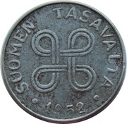 1 Markka obverse image