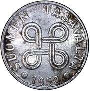 5 Markkaa obverse image