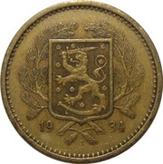 20 Markkaa obverse image