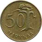 50 Markkaa reverse image