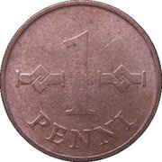 1 Penni reverse image