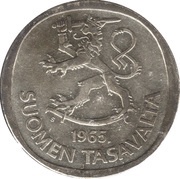 1 Markka obverse image