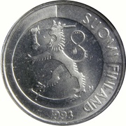 1 Markka obverse image