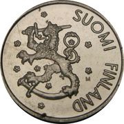1 Markka Remembrance Mark obverse image