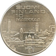10 Markkaa Athletic Championships obverse image