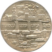 25 Markkaa Turku obverse image
