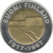 25 Markkaa Independence obverse image