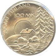 100 Markkaa Disabled Veterans Organization obverse image