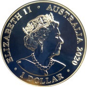 1 Dollar - Elizabeth II 6th Portrait - Star Dreaming - Emu in the Sky obverse image