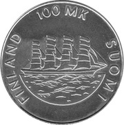 100 Markkaa Aland obverse image
