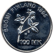100 Markkaa Artturi Ilmari Virtanen obverse image