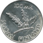 100 Markkaa United Nations obverse image