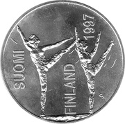 100 Markkaa Paavo Nurmi obverse image