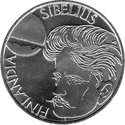 100 Markkaa Jean Sibelius obverse image